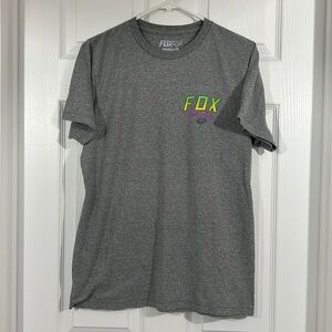 COPY - Fox mens gray short sleeve teeshirt